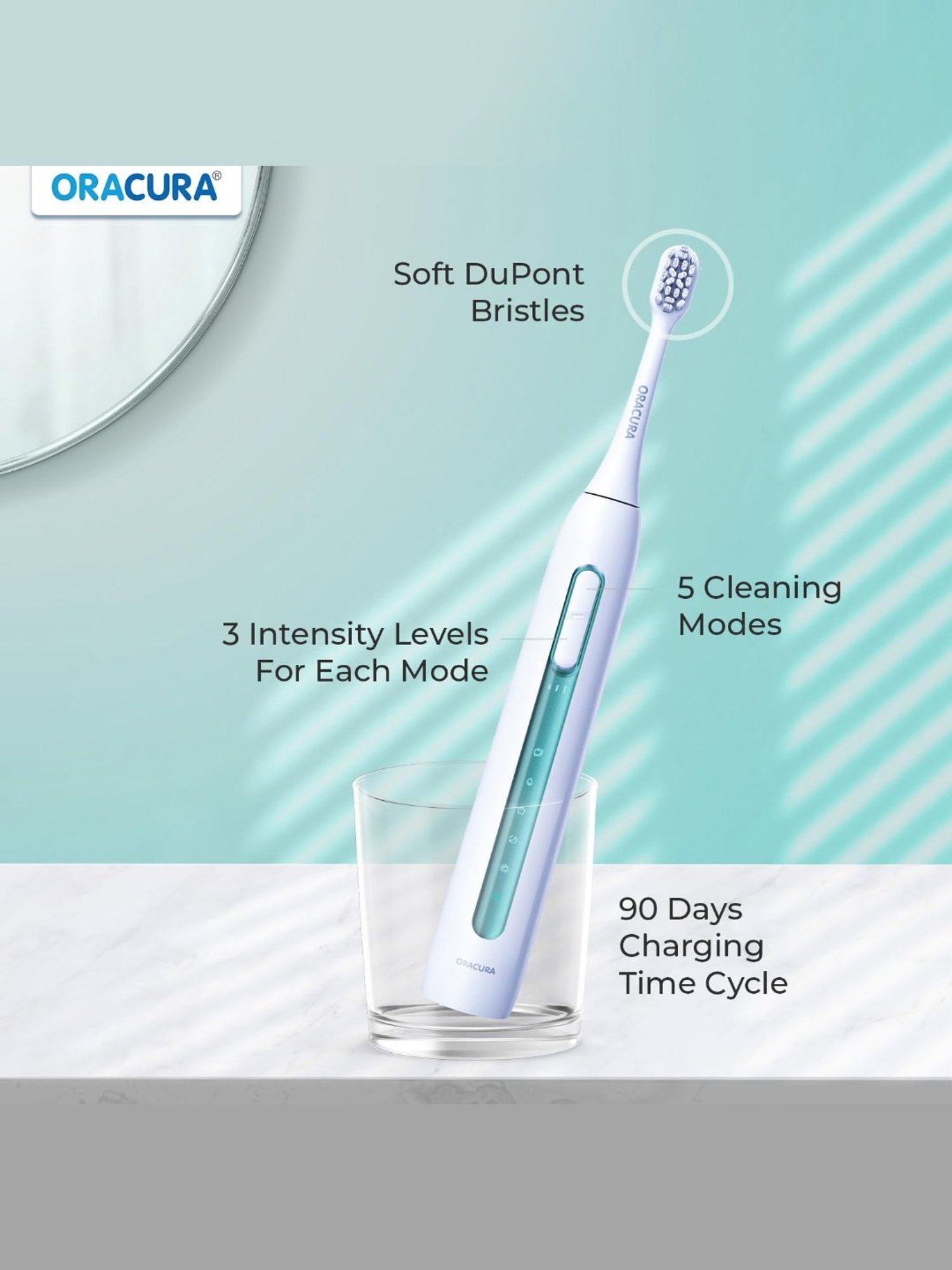 Protouch Teeth Whitening Pen for Men and Women (White)