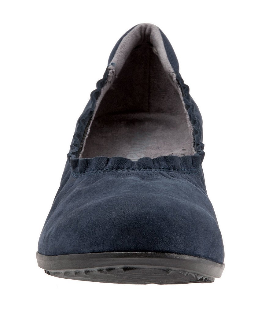 SoftWalk Wish Suede Slip-On Wedges