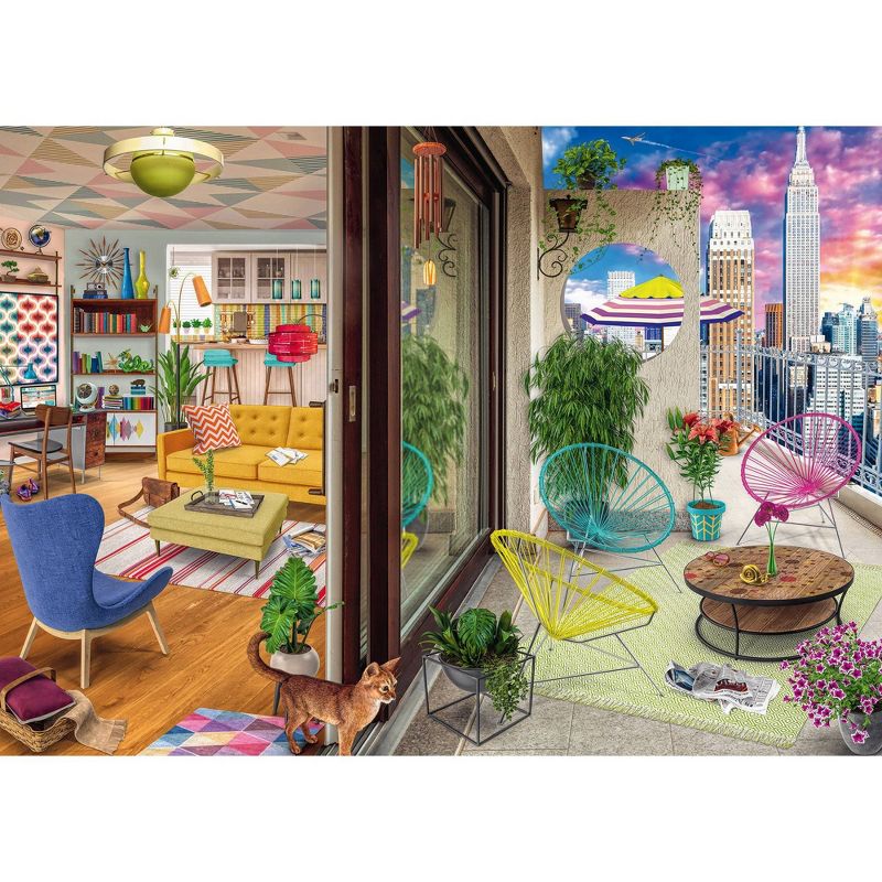 Ravensburger NYC Apartment Jigsaw Puzzle - 1000pc