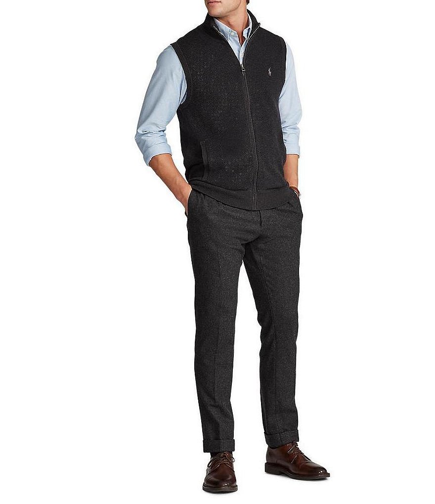 Polo Ralph Lauren Full-Zip Sweater Vest