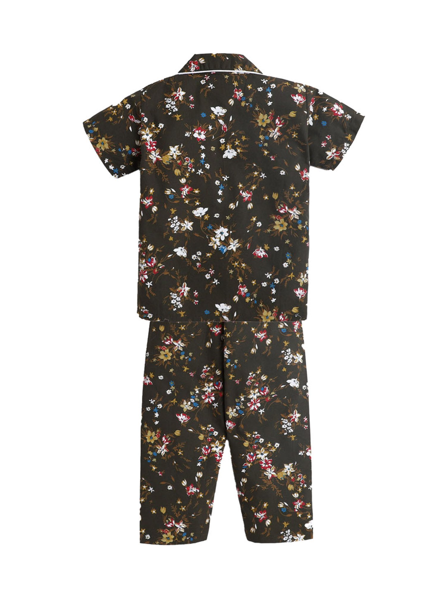 Nite Flite Boys Multicolor Cotton Printed T-Shirt & Pyjama