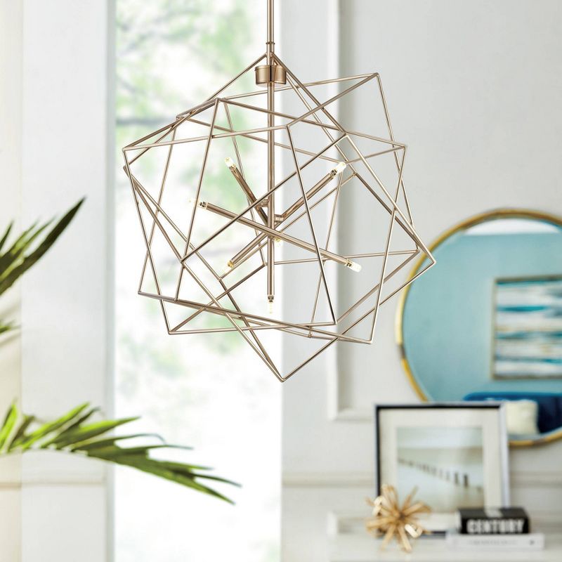 Ceiling Lights LED Stacia Pendant - French Gold Finished - Lite Source