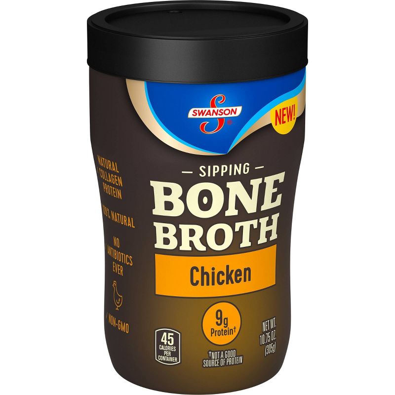 Swanson Sipping Bone Broth Chicken - 10.5oz