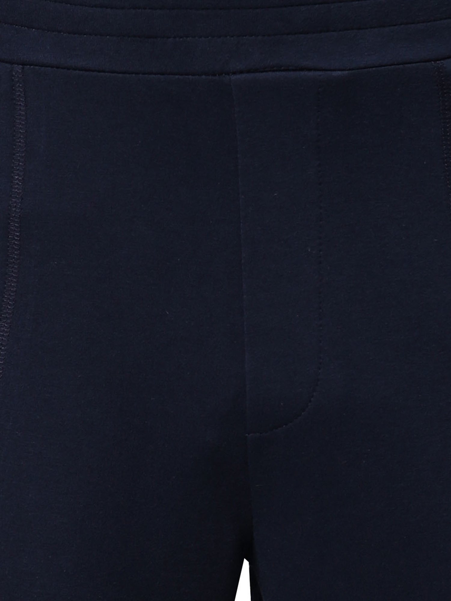 Slowave Navy Cotton Regular Fit Tracksuits