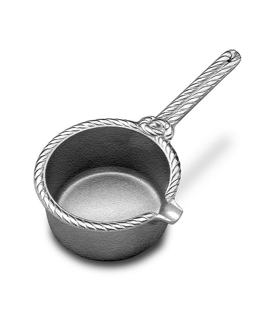 Wilton Armetale Gourmet Grillware Small Saucepot with Spout