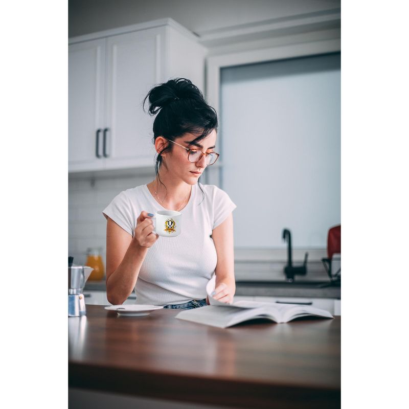 Seven20 Harry Potter Hogwarts House Hufflepuff Ceramic Mini Mug - 2.67"L x 2"H