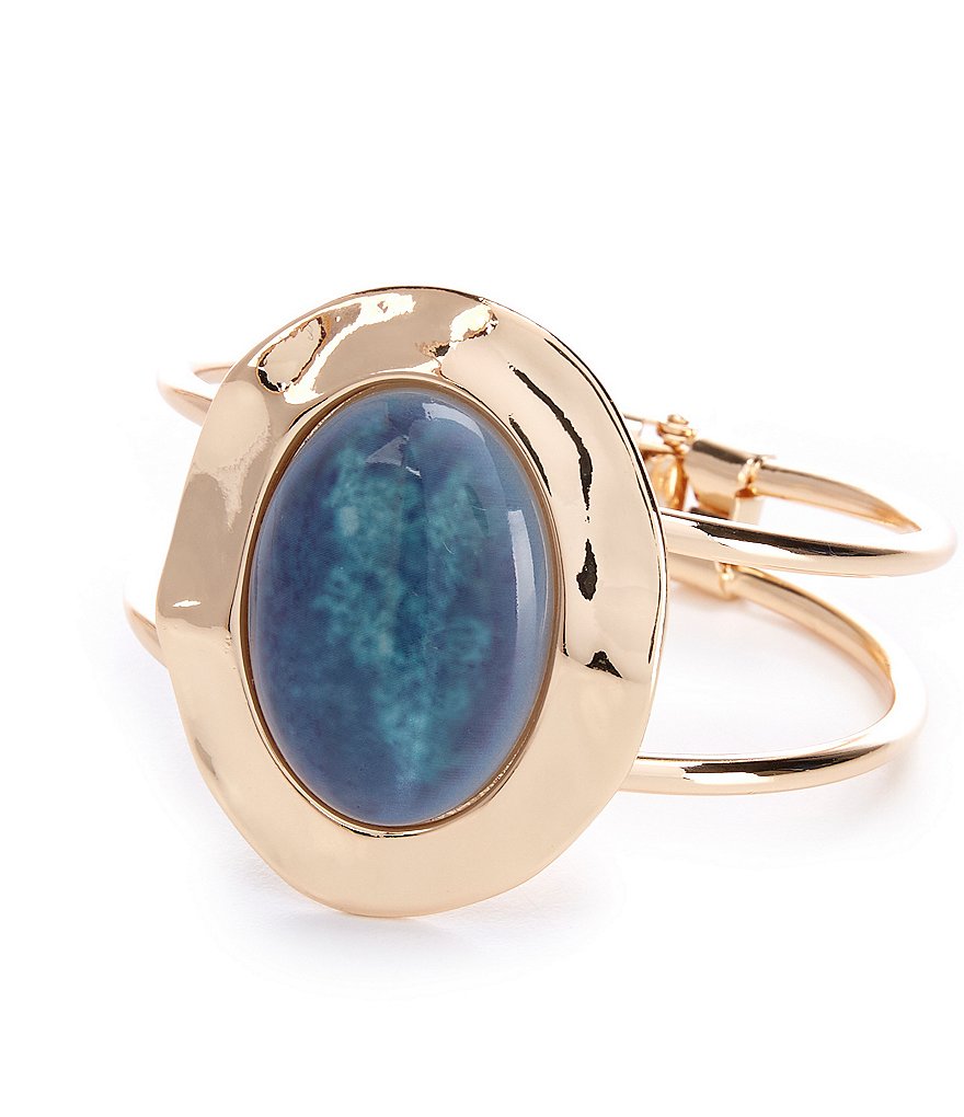 Wavy Metal Hinge Bracelet