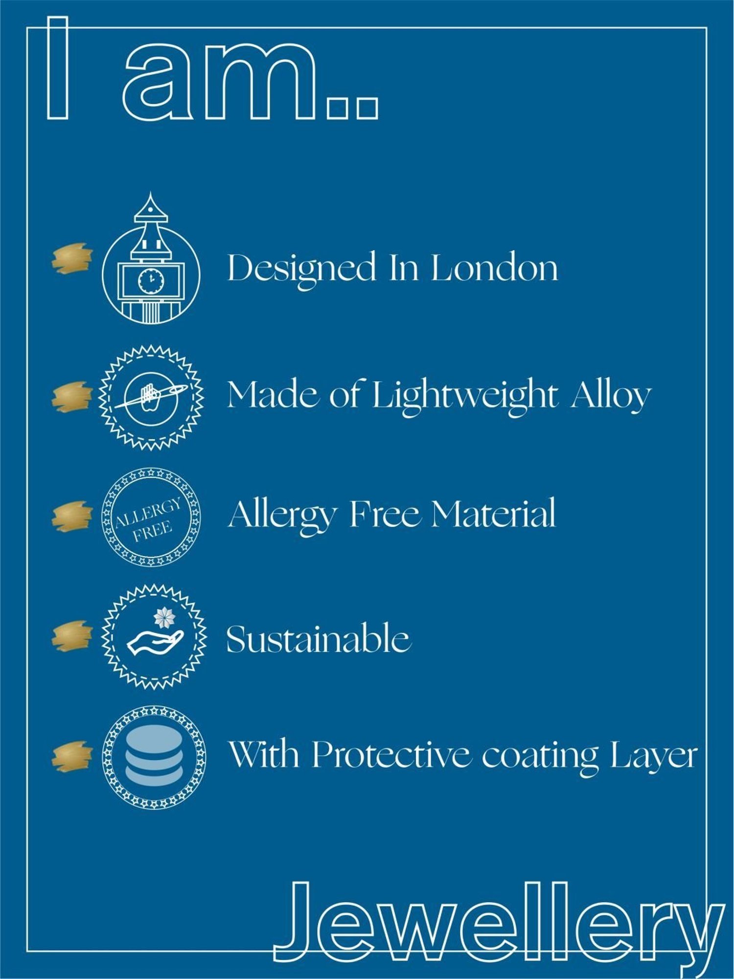 Accessorize London Women's Gold Chunky Gem Stone Ring