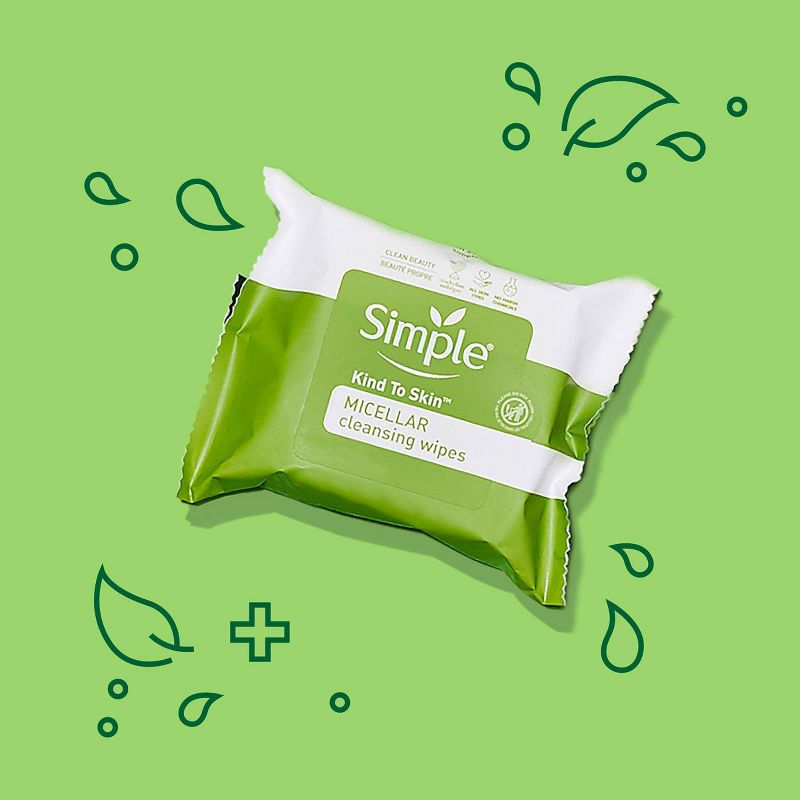Simple Micellar Wipes - 25ct/2pk
