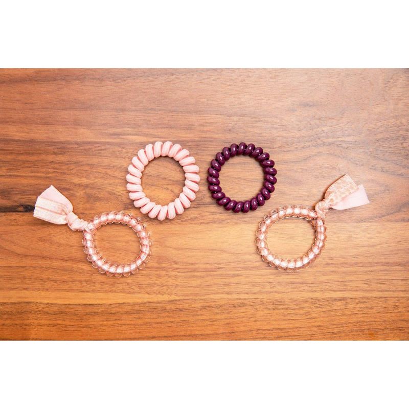 scunci Spirals - Medium - 4pk