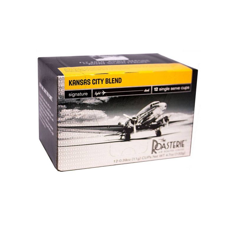 The Roasterie Kansas City Blend Light Roast Coffee - Single Serve Cups - 12ct