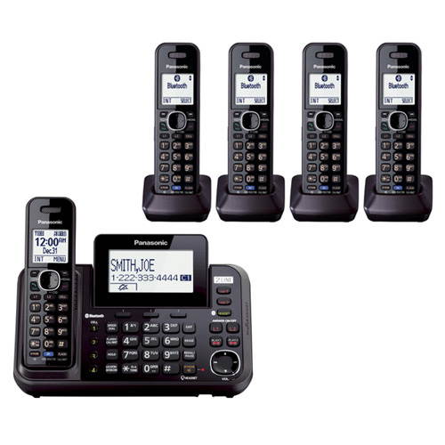 CL82257 DECT 60 Expandable Cordless Phone with Answering System and 2 Handset Rose Gold