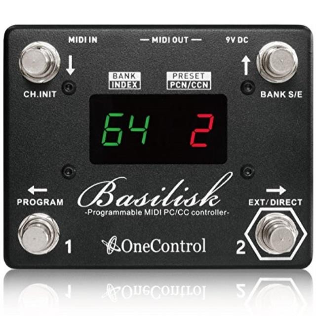 one control basilisk programmable midi controller