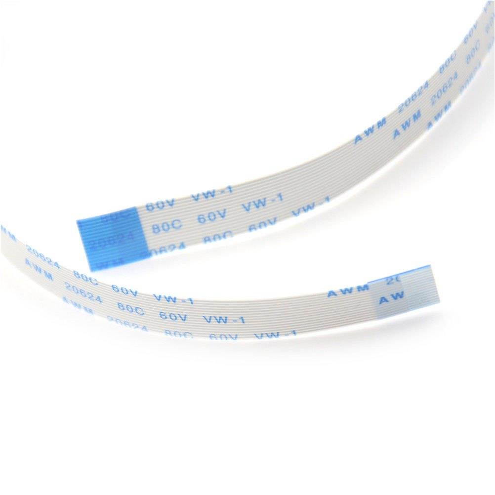 1pcs 30cm 15Pins 0.5mm Pitch FFC FPC Ribbon Flat Cable Forward Direction For TTL Flex For Camera Touchpad Mouse Pad