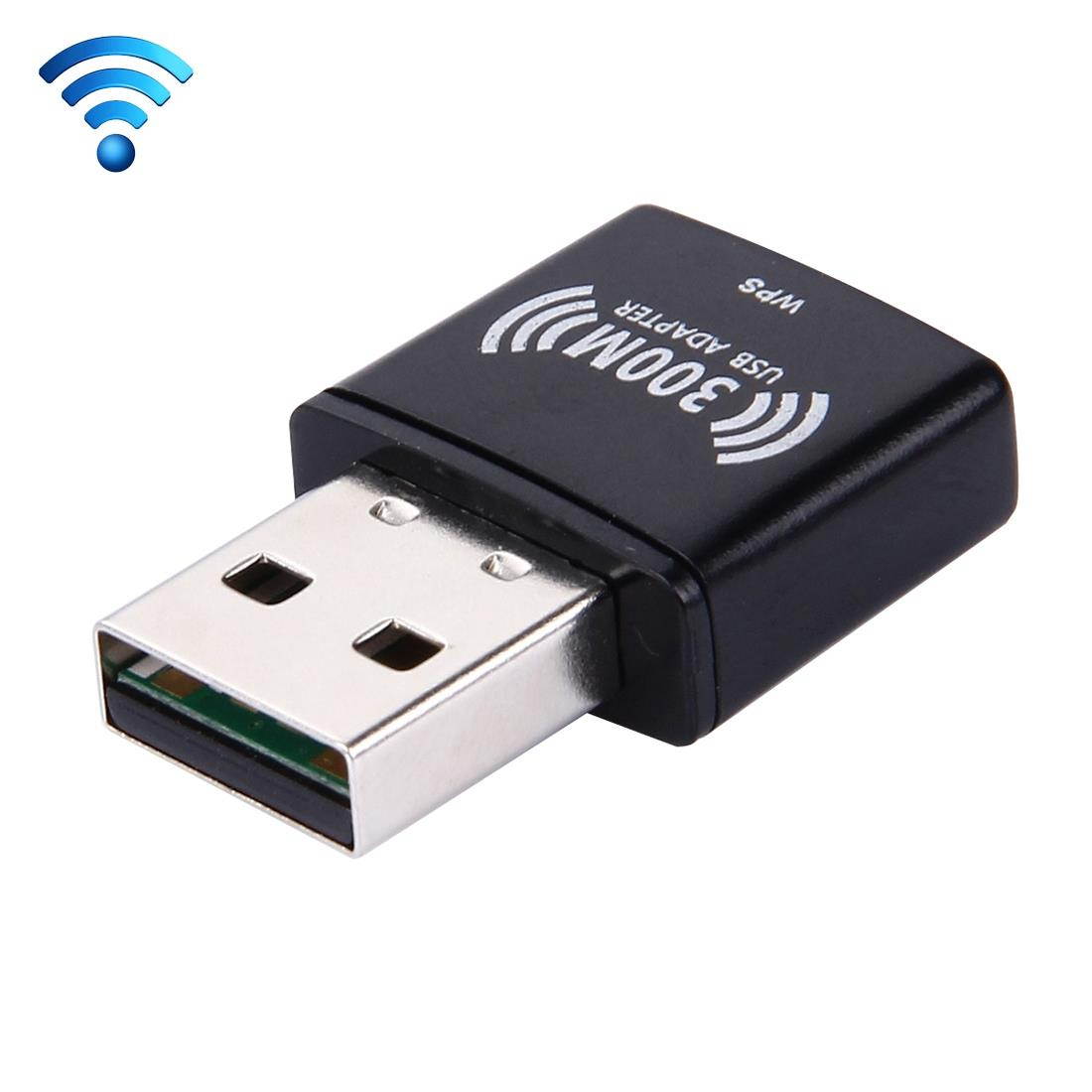 Mini USB 300MBPs Wifi Wireless Network LAN Adapter, IEEE 802.11b / 802.11g / 802.11n, 64/128Bit WEP, WAP, WAP2