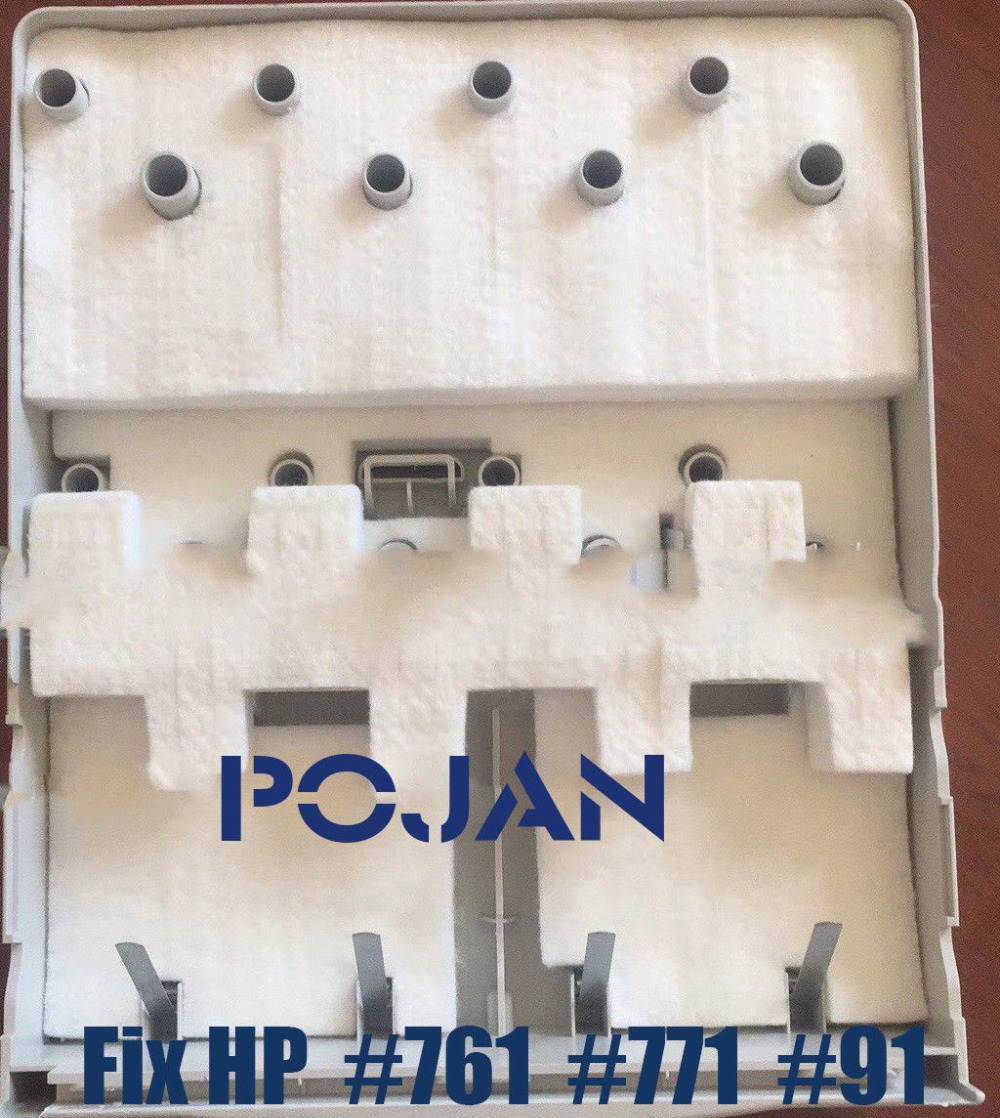 Sponge Fix 91 DesignJet 771 761 Maintenance Cartridge DesignJet Z6100 6200 T7100 D5800 Latex 260 plotter parts POJAN