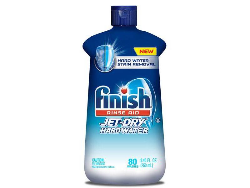 Finish Jet Dry Dishwasher Rinse Aid Hardwater Protection - 8.45oz