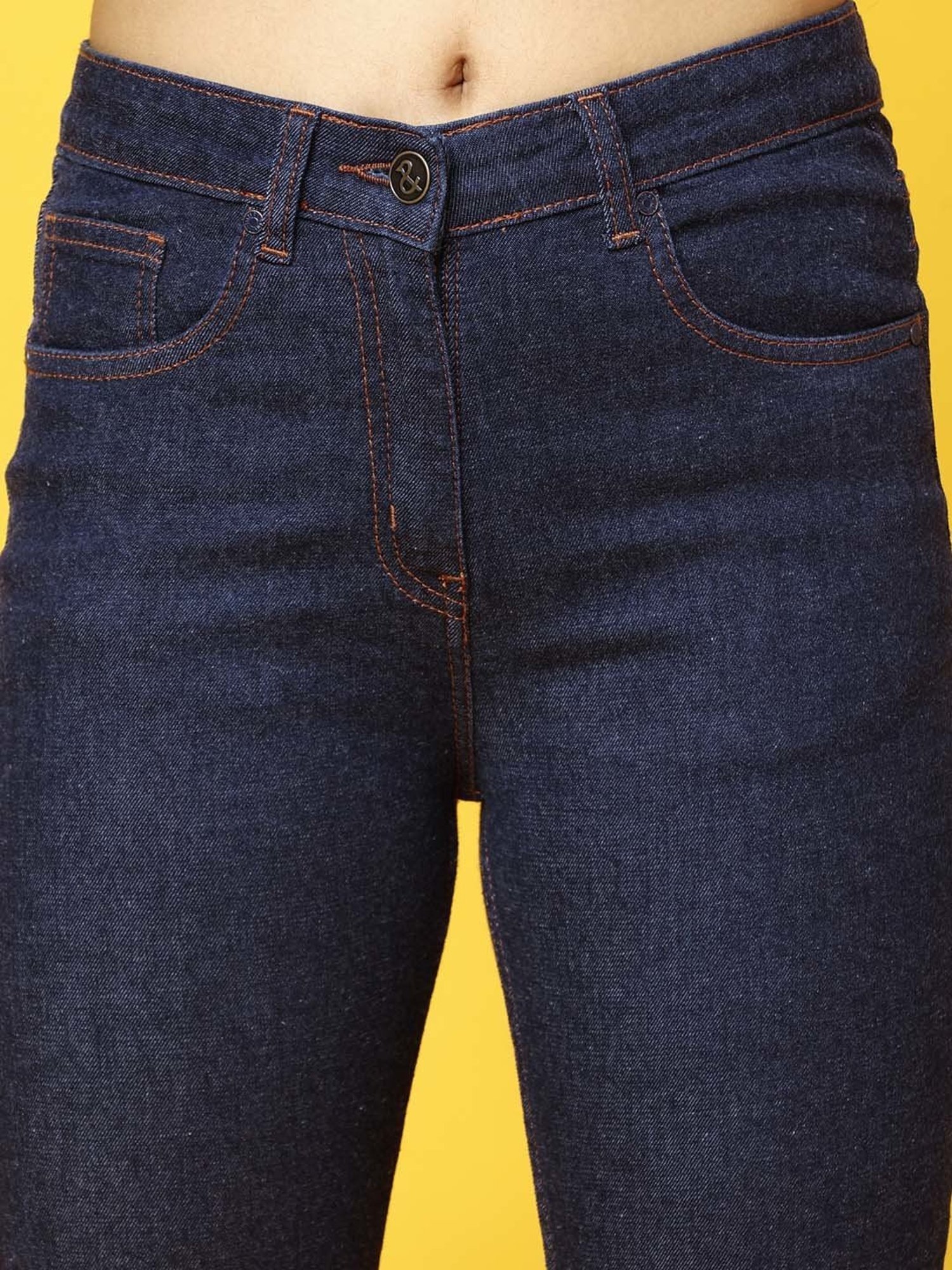 Tales & Stories Girls Blue Skinny Fit Jeans