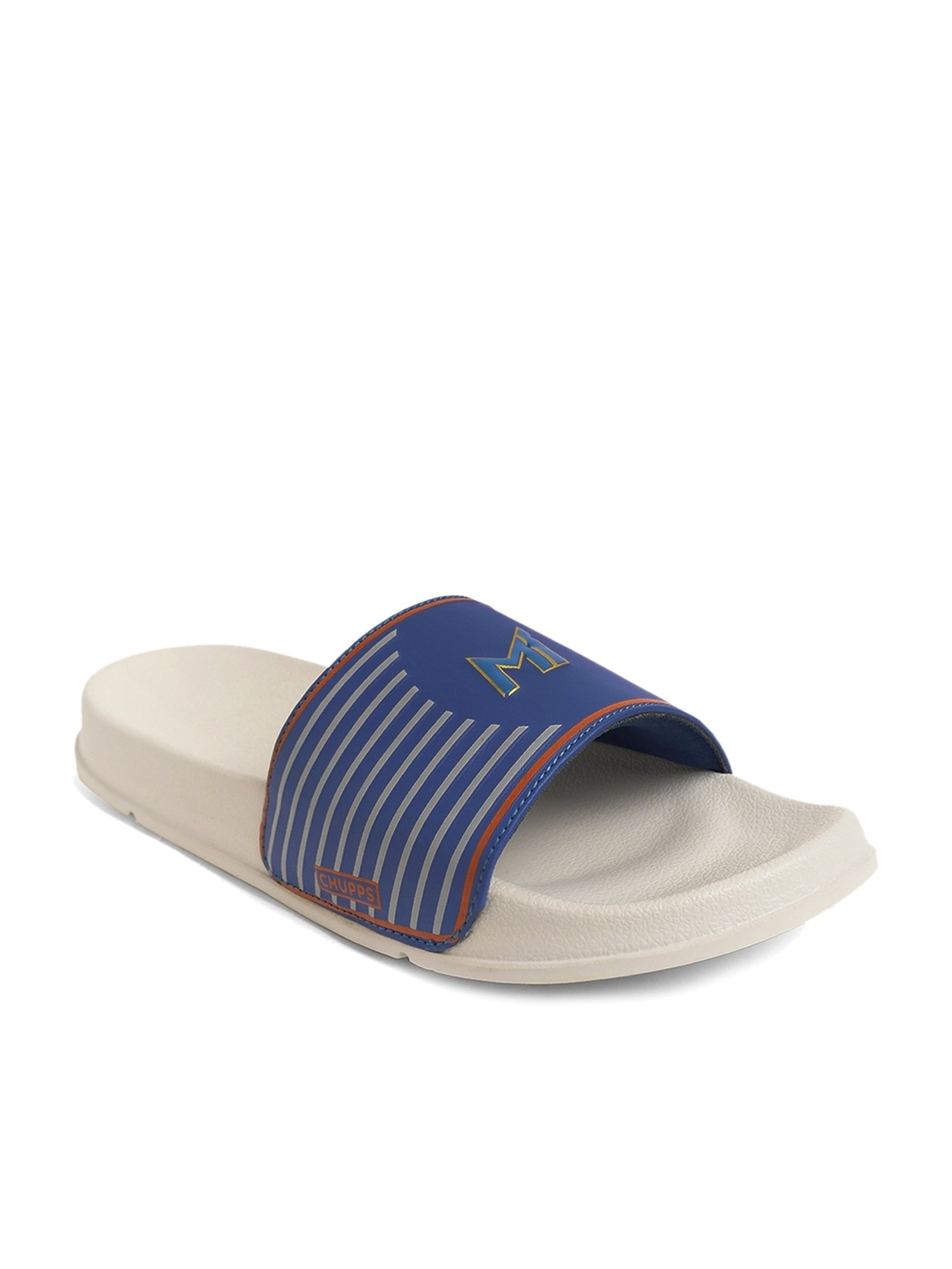 Chupps Women's MI Official Blue Slides
