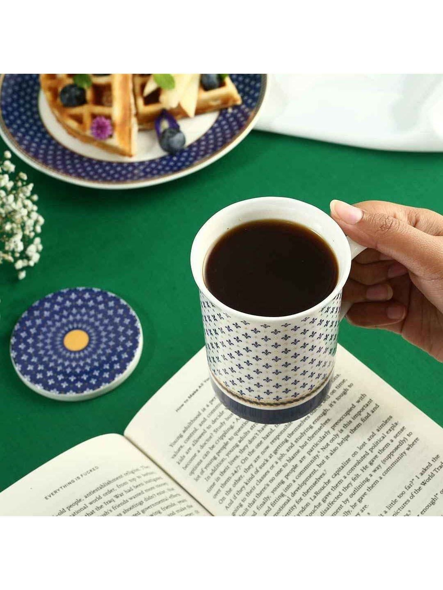 Wonderchef Sicilia Coffee Mug with Lid