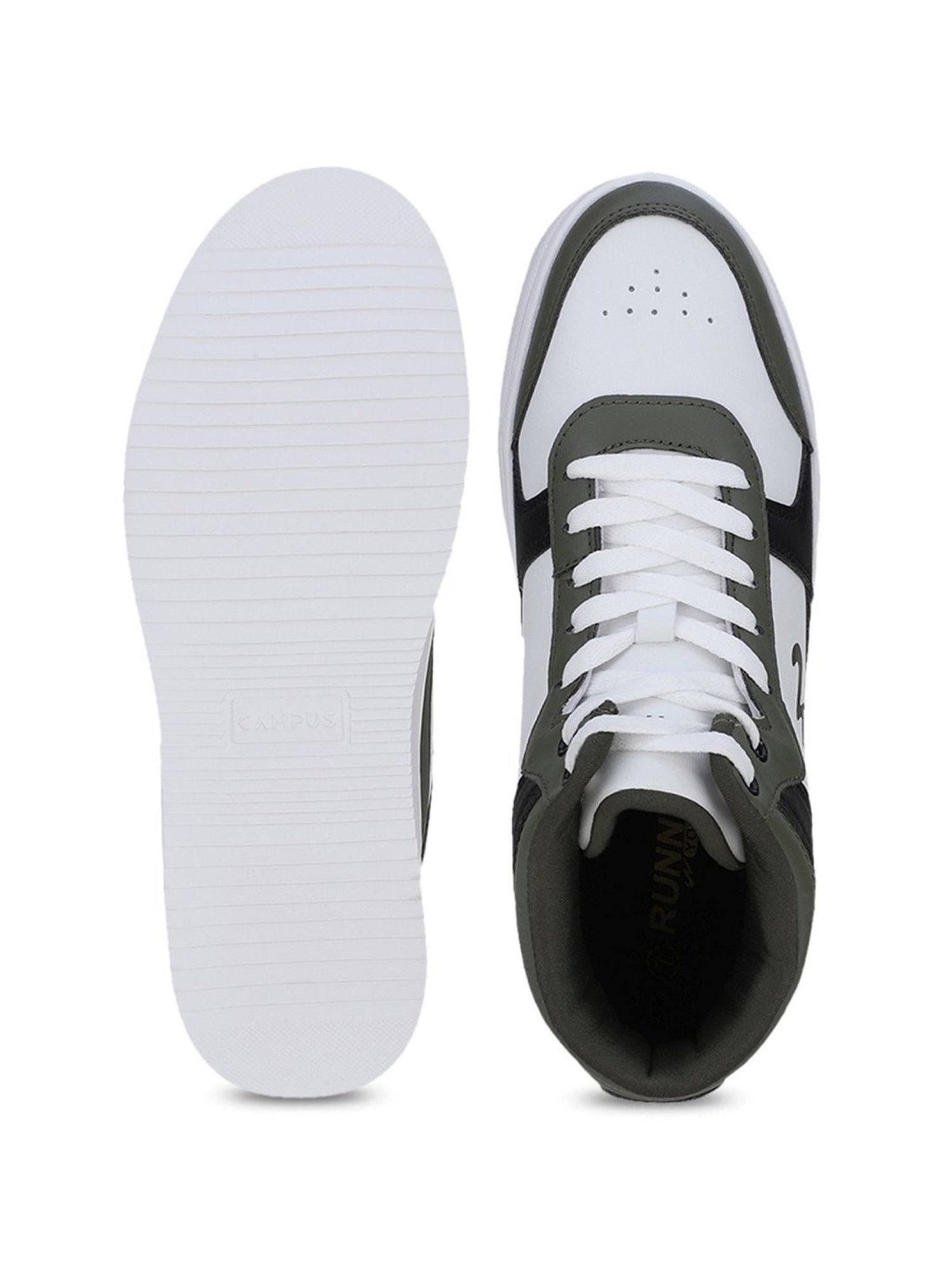 Campus Men's STACK Olive Ankle High Sneakers