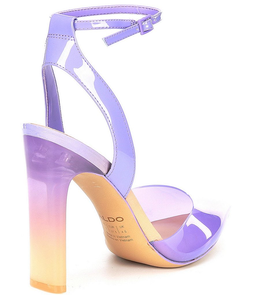 ALDO Aradda Clear Ankle Strap Pumps