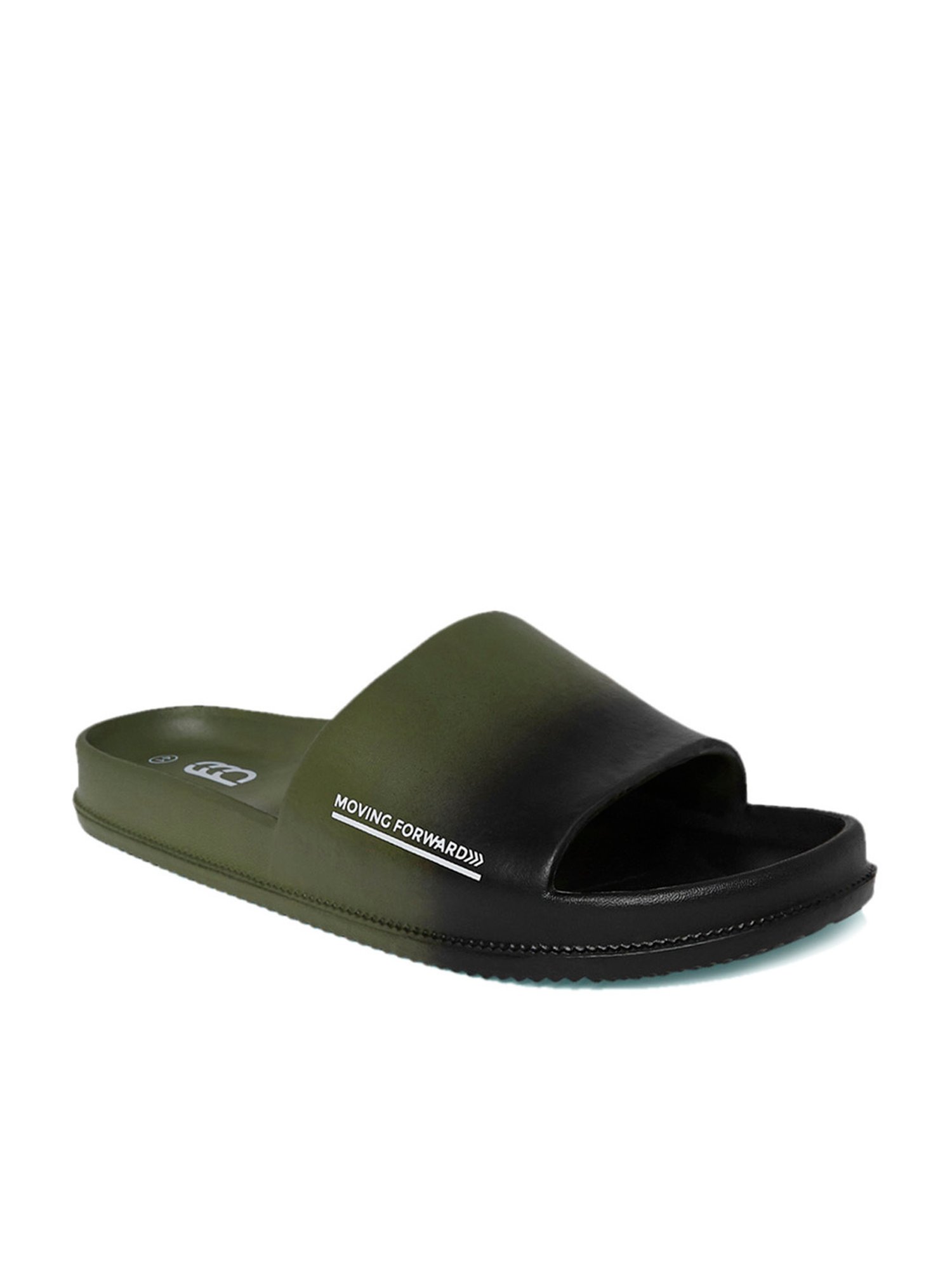 Ajile by Pantaloons Men's Olive Slides