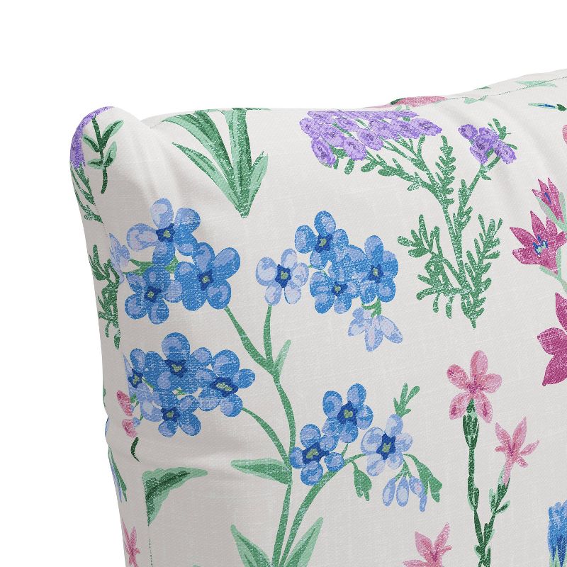 18" x 18" Outdoor Decorative Throw Pillow Botanical - Skyline Furniture