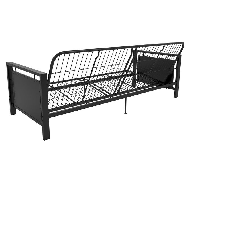Henley Metal Arm Futon Frame Black Metal - Dorel Home Products
