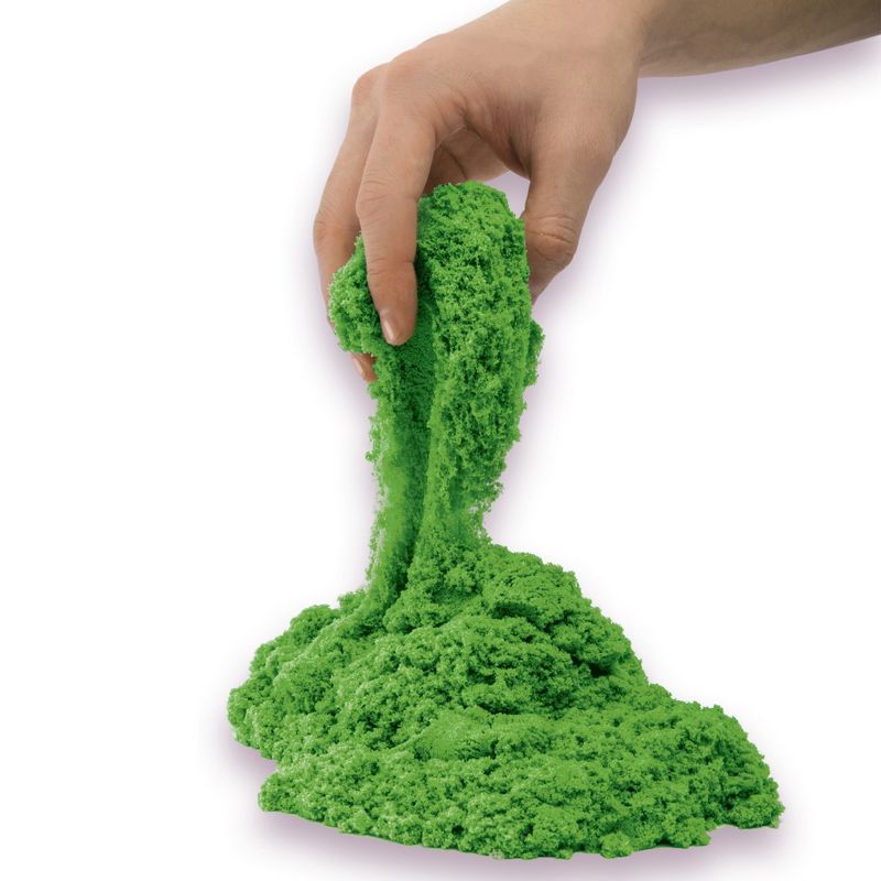 Kinetic Sand 2lb Green Kinetic Sand for Mixing Molding and Creating