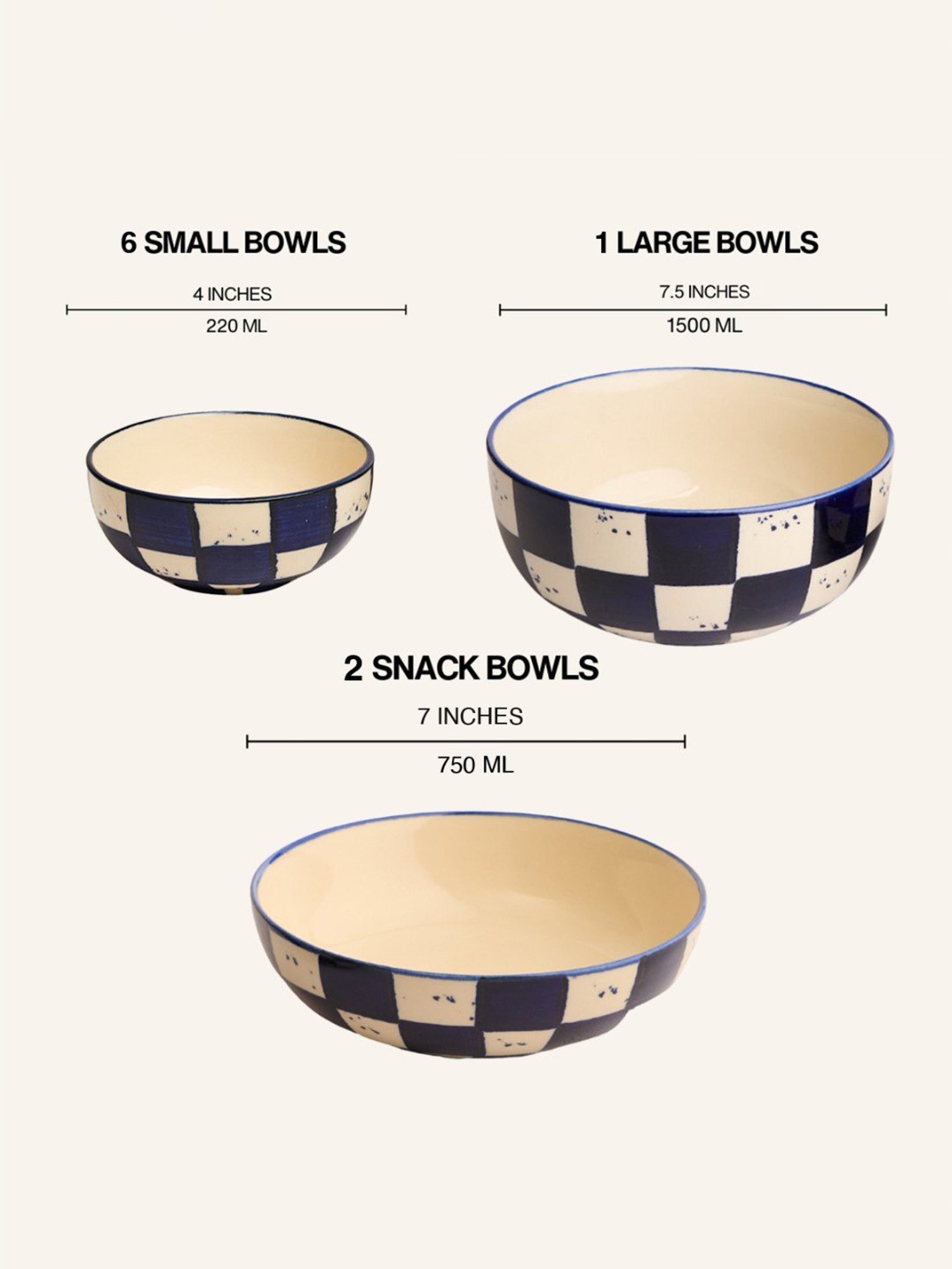 BlackCarrot Black Ceramic 21 Pcs Modern Dinner Set