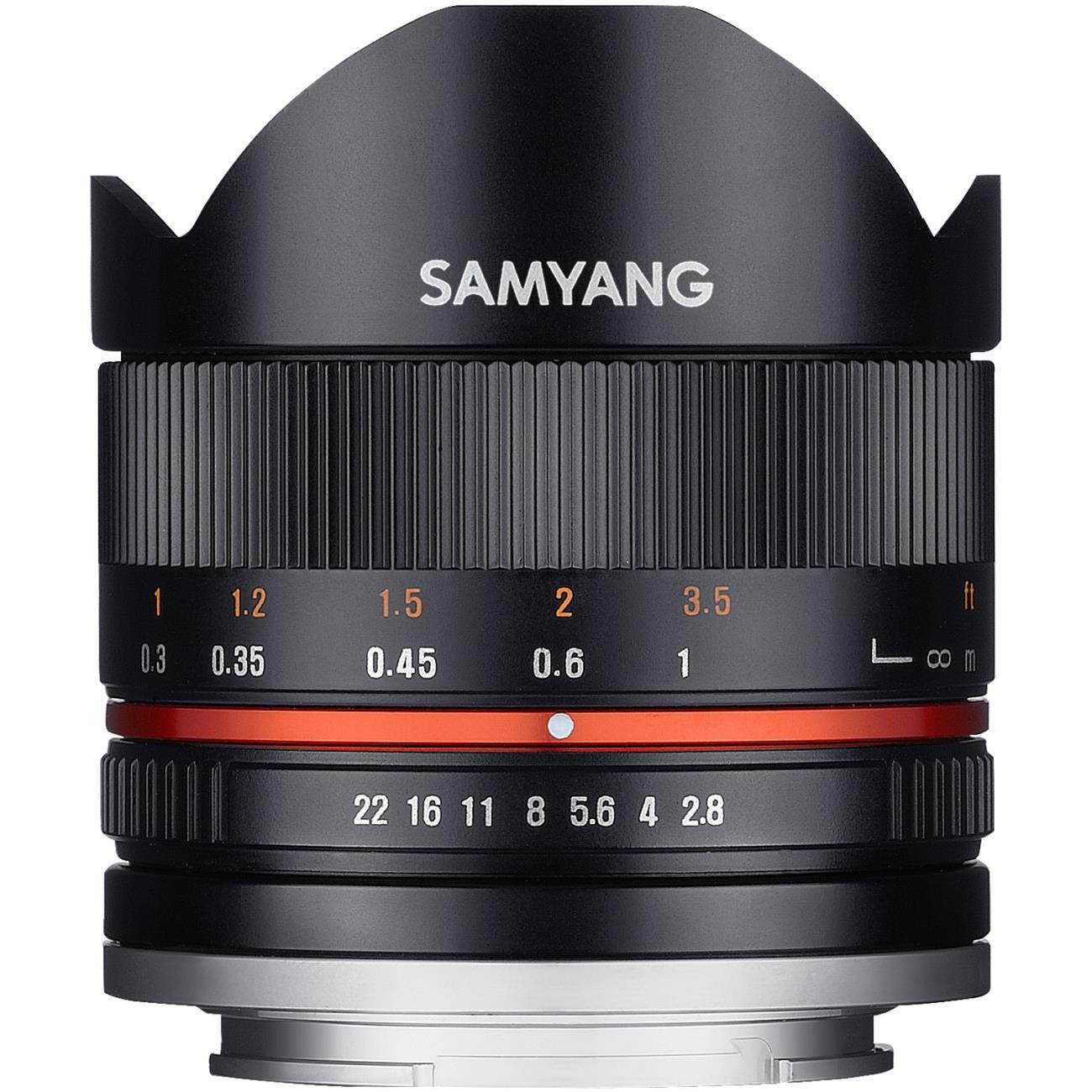 Samyang - 8 mm - f/2.8 - Fisheye Lens for Fujifilm X -mount
