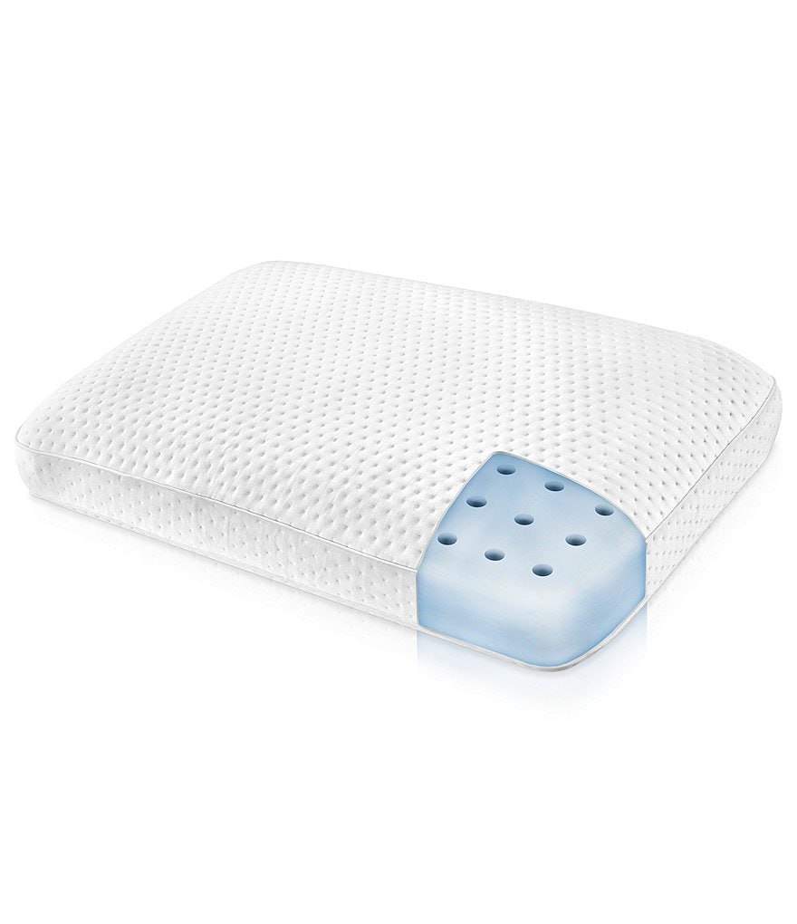 Sensorpedic Memory Foam Wedge Pillow with Cooling Gel Coating