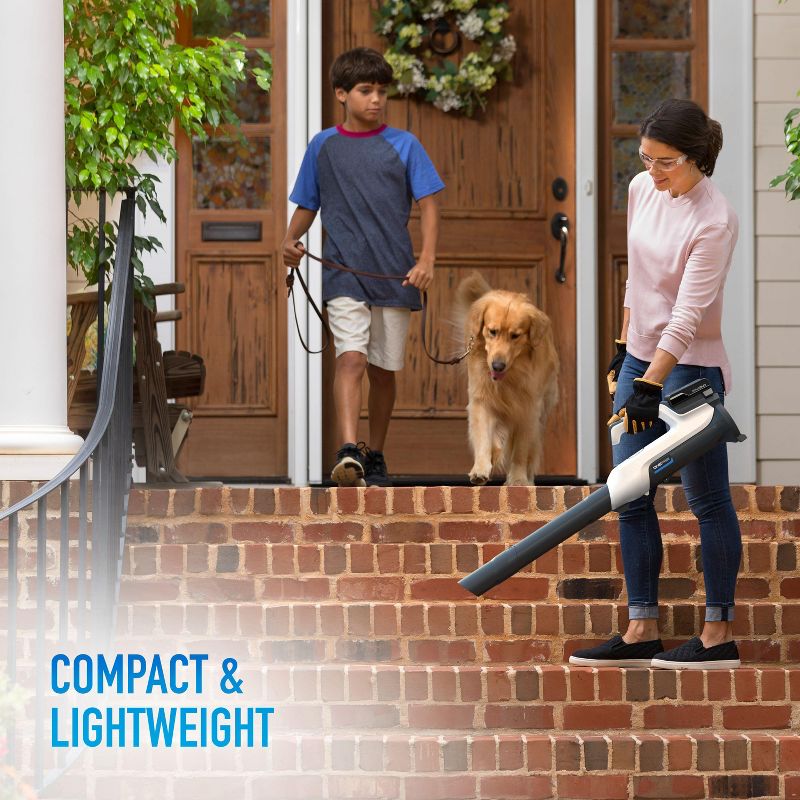 Black & Decker BV6000 12 Amp High Performance Two Speed Handheld Electric Mulcher Blower Vac