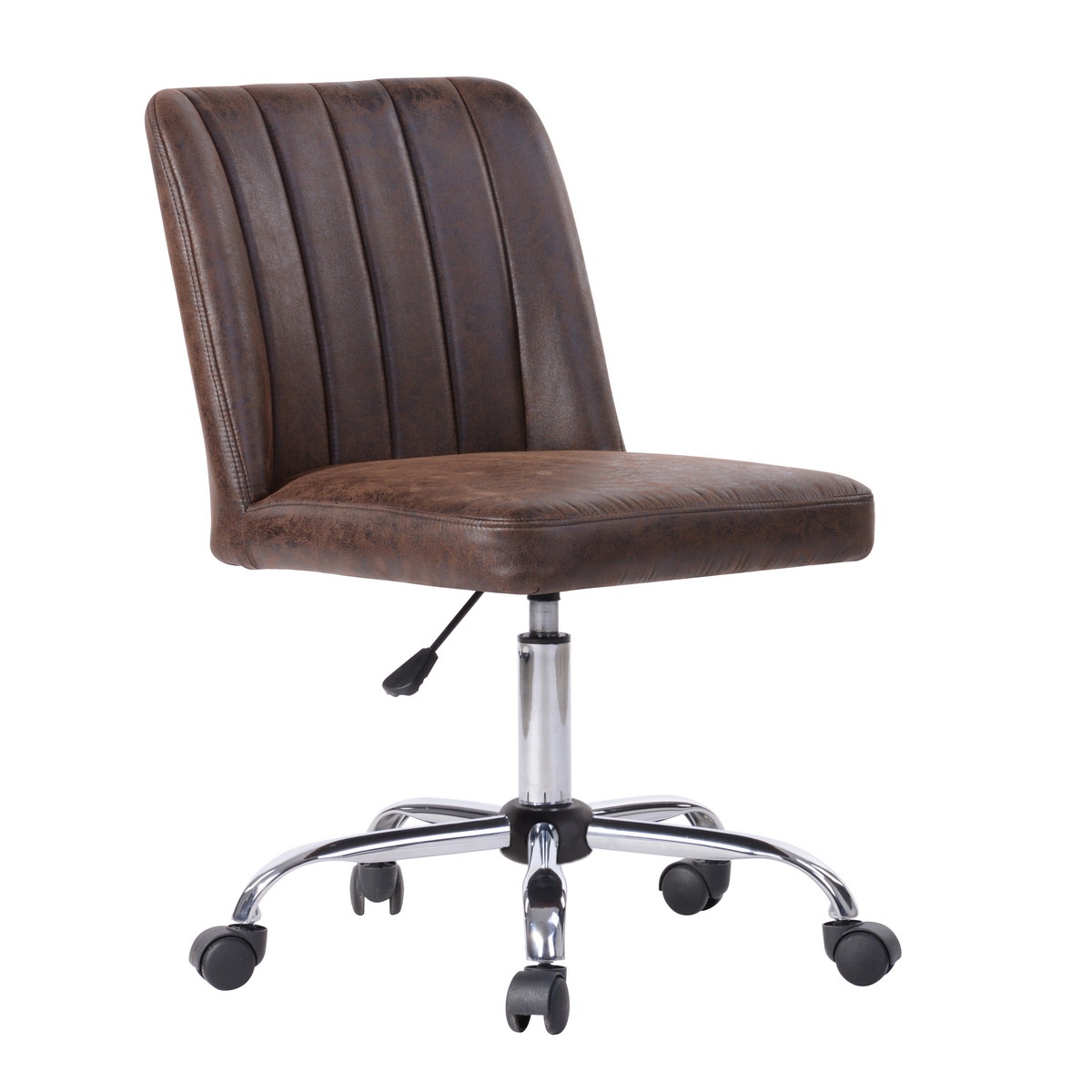 FurnitureR Task Chair Stylish Height Adjustable Swivel Office Chair, Multiple Colors