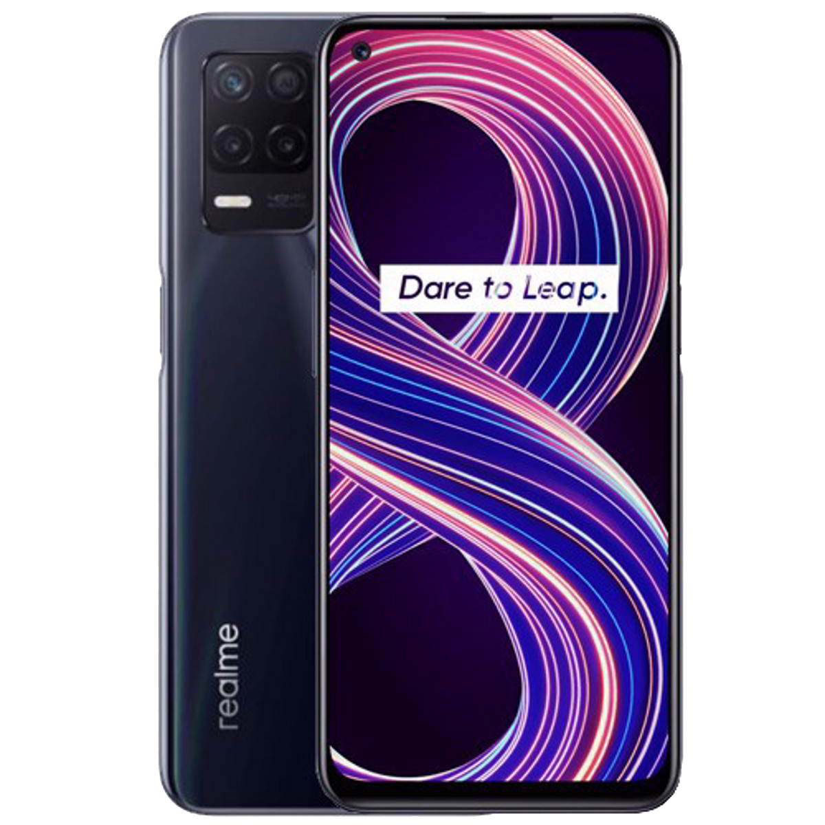 Realme 8 5G Dual-SIM 128GB ROM + 6GB RAM (GSM Only | No CDMA) Factory Unlocked 5G Smartphone - Supersonic Blue - International Version