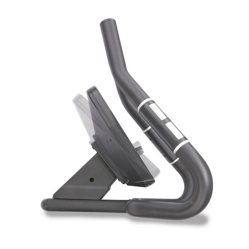 Sportop U60 Indoor Comfortable Home Workout Bike Stationary Fitness Cycler Exercise Machine with 12 Pre Programmed Trainings and Monitor Screen, Black