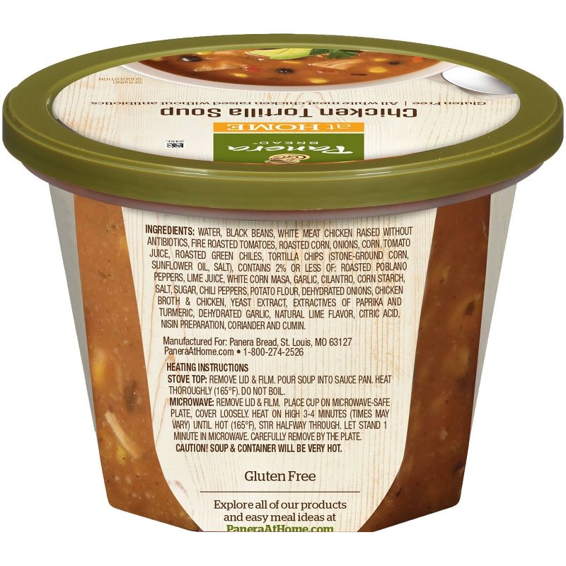Panera Bread Soups Low-Fat Chicken Tortilla Soup - 16oz