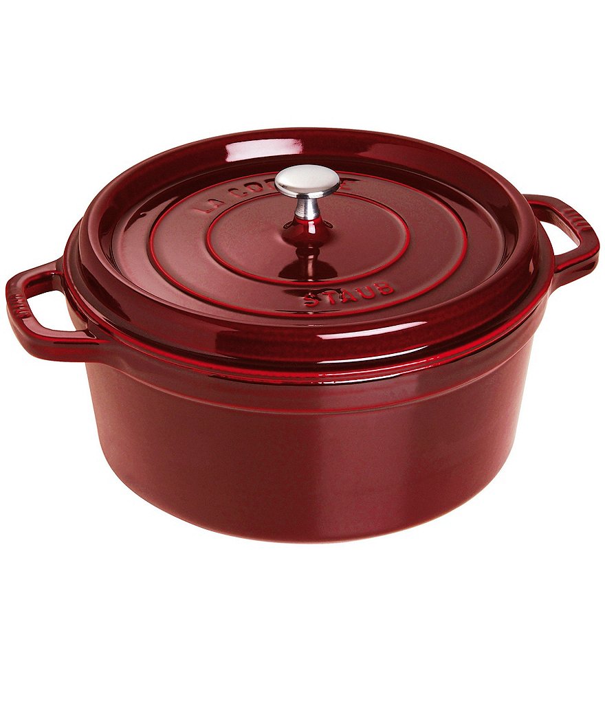 Staub Cast Iron 7 QT Round Cocotte