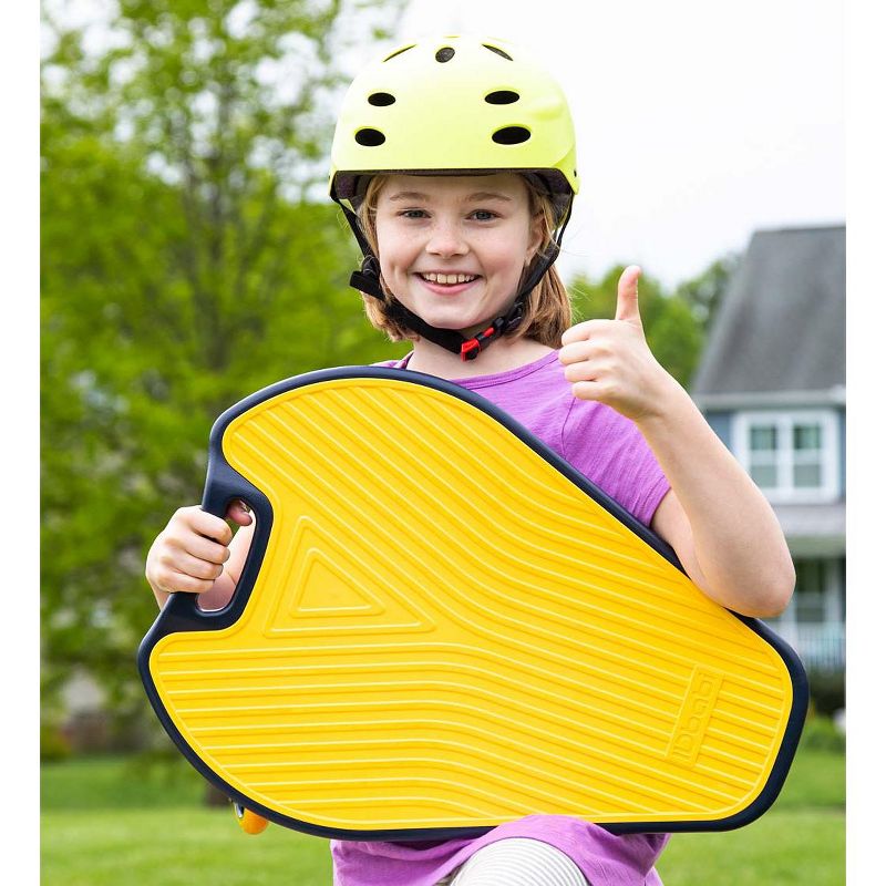 HearthSong One2Go Wiggleboard Wide-Base 3-Wheel Balance Board for Beginners