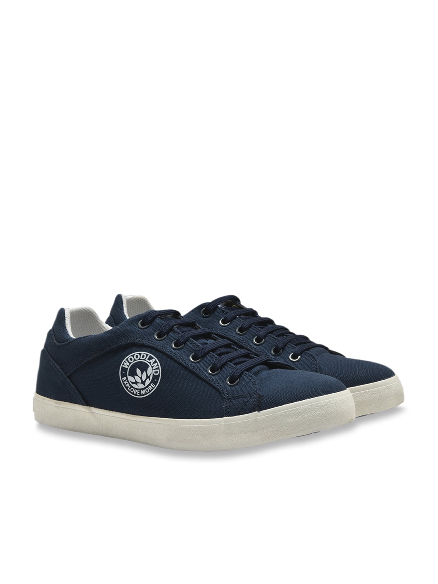 Woodland Men's Navy Casual Sneakers