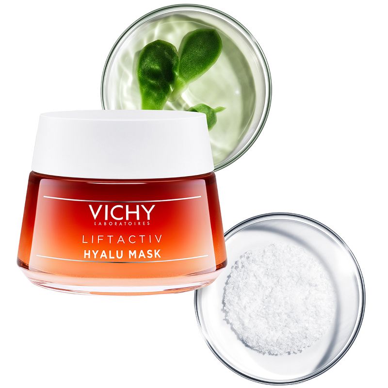 Vichy LiftActiv Hyalu Face Mask with 1% Natural Origin Hyaluronic Acid - 1.69 fl oz