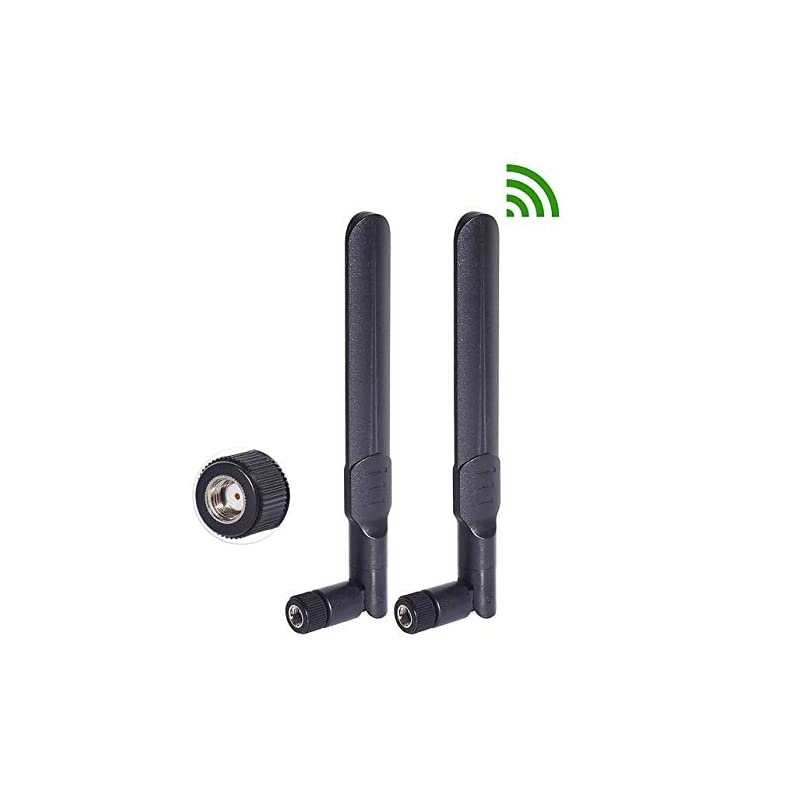 4G LTE Cellular Trail Camera Antenna 8dBi RPSMA Male Antenna 2Pack Compatible with SPYPOINT Link Micro Link Dark Link S Link EVO 4G LTE Cellular Trail Camera Wildlife Game Hunting Camera
