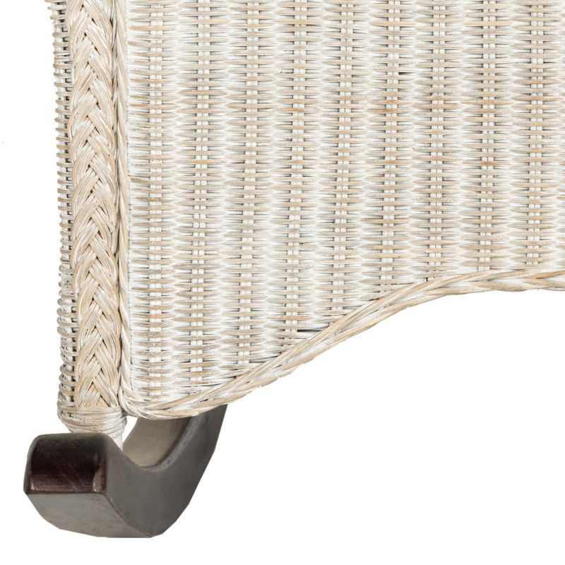 Wooden Rocking Chair Brown - Benzara