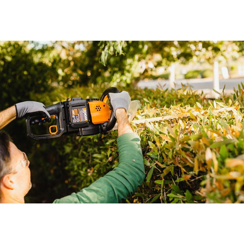Worx WG284 24" - 40V (2x20) Hedge Trimmer, Rotating Handle
