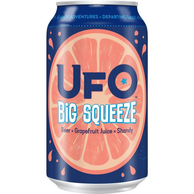 UFO Big Squeeze Grapefruit Shandy - 6pk/12 fl oz Cans