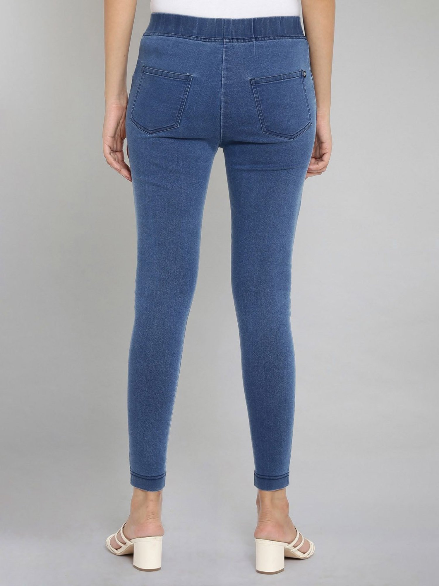 Elleven from Aurelia Blue Cotton Jeggings