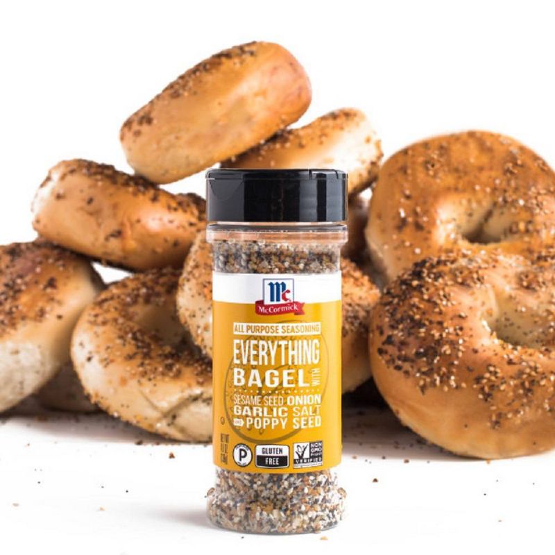 McCormick Gluten Free All Purpose Everything Bagel Seasoning - 4.8oz