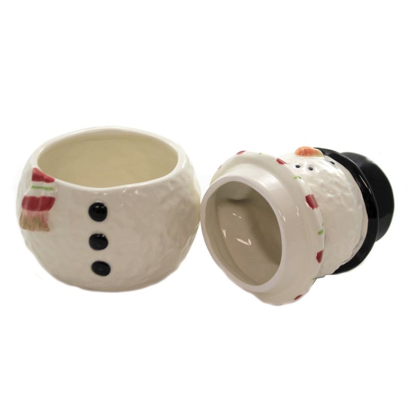 Tabletop 7.0" Snowman Candy Box Frosty Christmas Cosmos Gifts Corp.  -  Serving Bowls