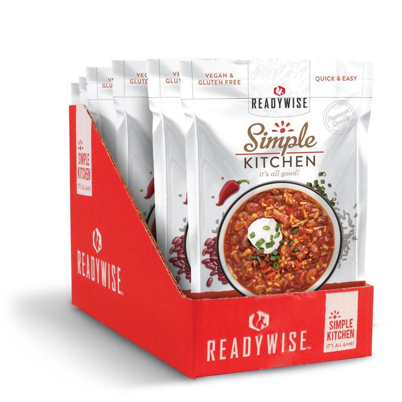 ReadyWise Simple Kitchen Hearty Veggie Chili Soup - 6ct Case
